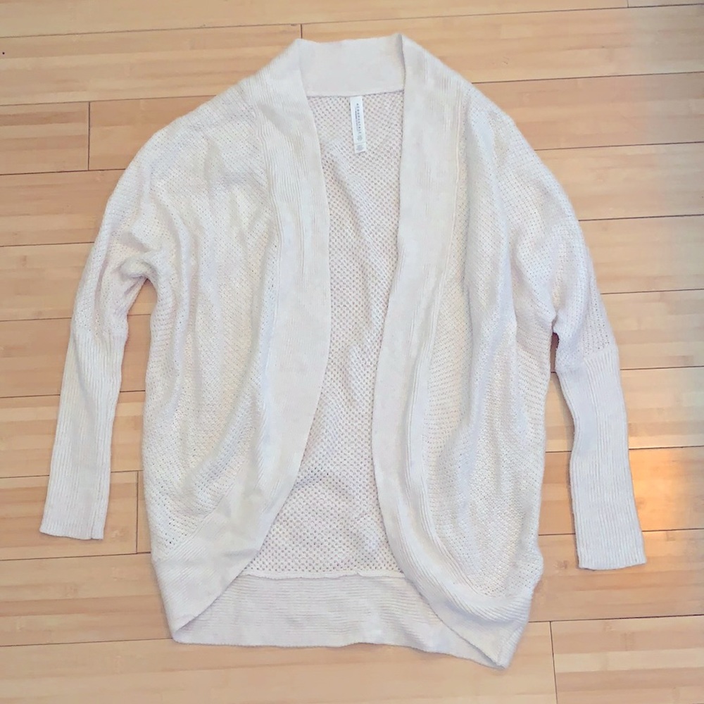 Aeropostale White Cardigan